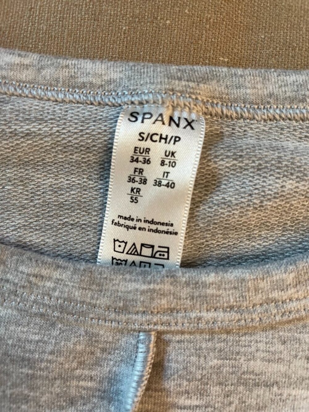 SPANX Perfect Length Dolman Sweatshirt Top Sz S 3/4 Sleeve Athleisure Lounge Gym - Picture 9 of 12